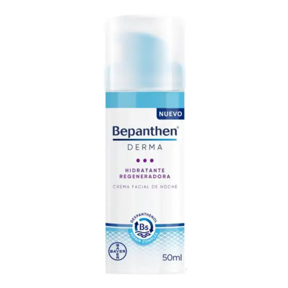 Crema Facial Regeneradora de Noche Derma 50 ml - Bepanthen