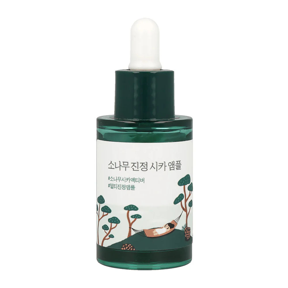 Serum Facial Calmante Con Cica Y Pino - Round Lab