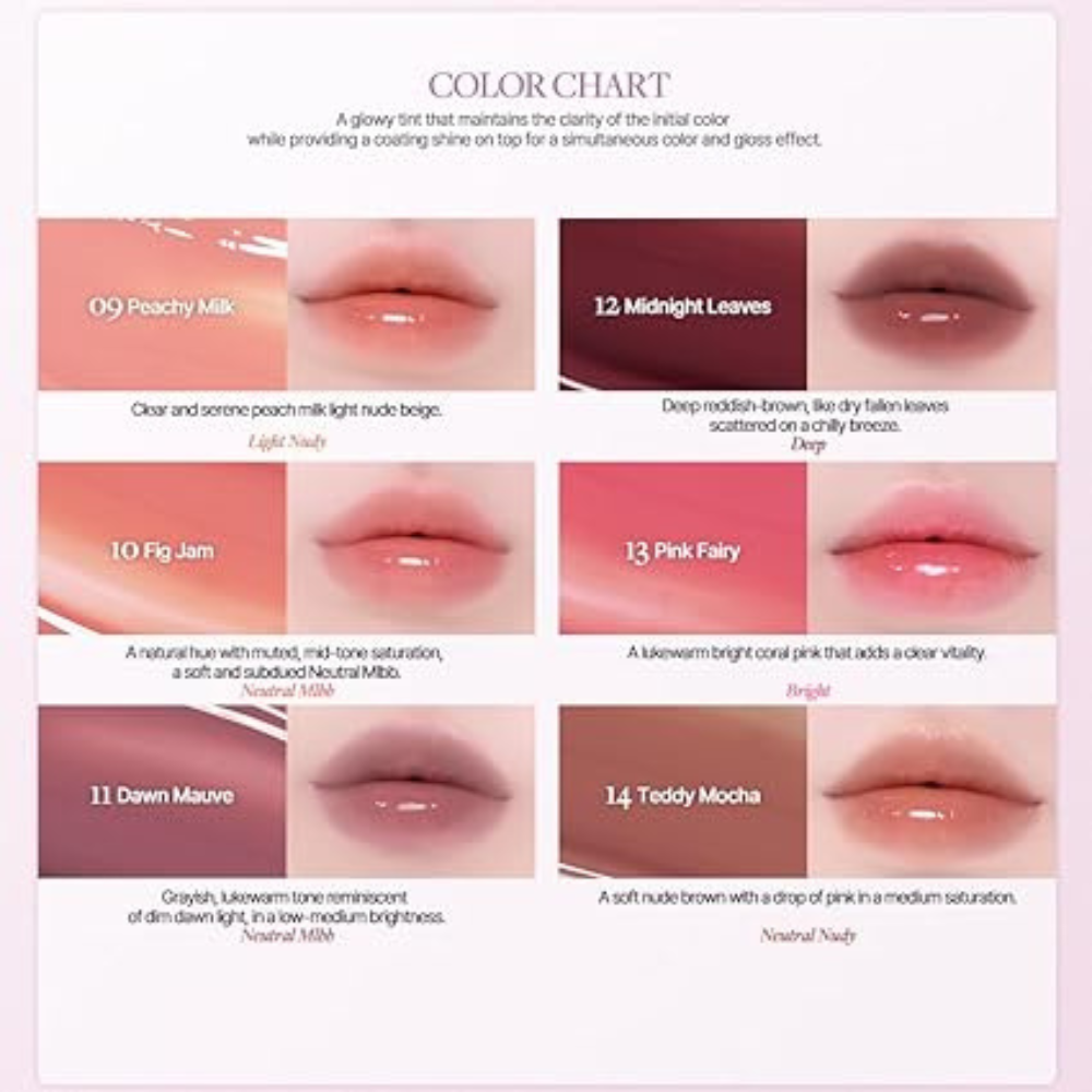 Tinte para Labios Dote On Mood One Way Glowy Tint - Heart Percent