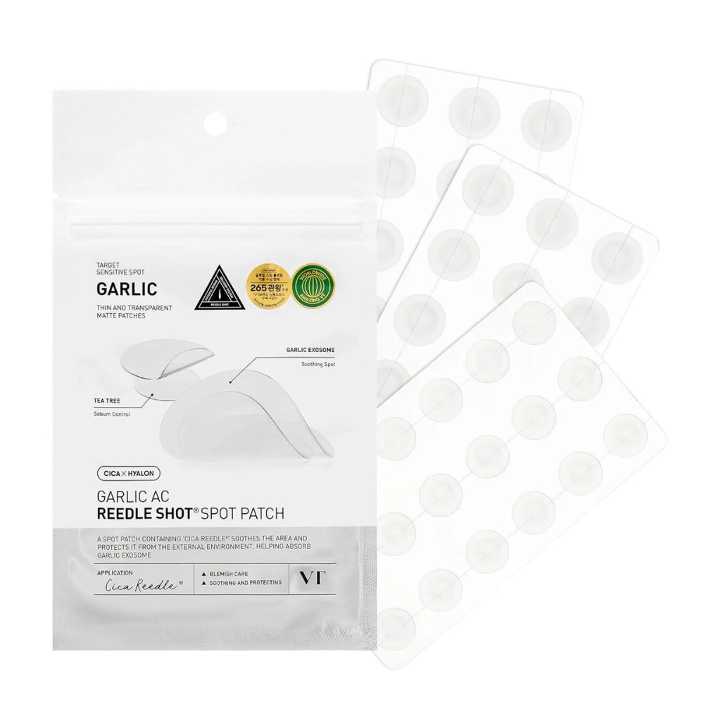 Parches Localizados Garlic Ac Reedle Shot Point  - Vt Cosmetics