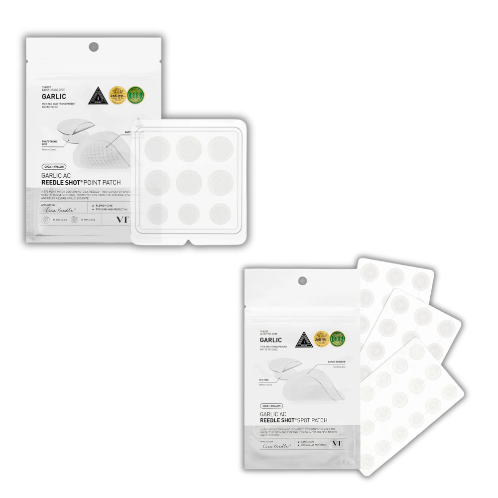 Parches Localizados Garlic Ac Reedle Shot Point  - Vt Cosmetics