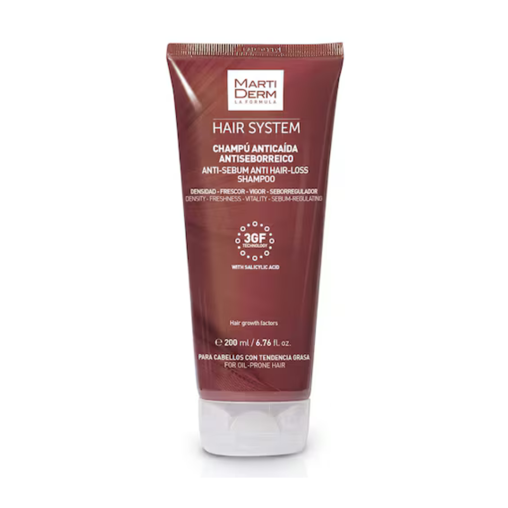 Shampoo Anticaída Antiseborreico - Martiderm