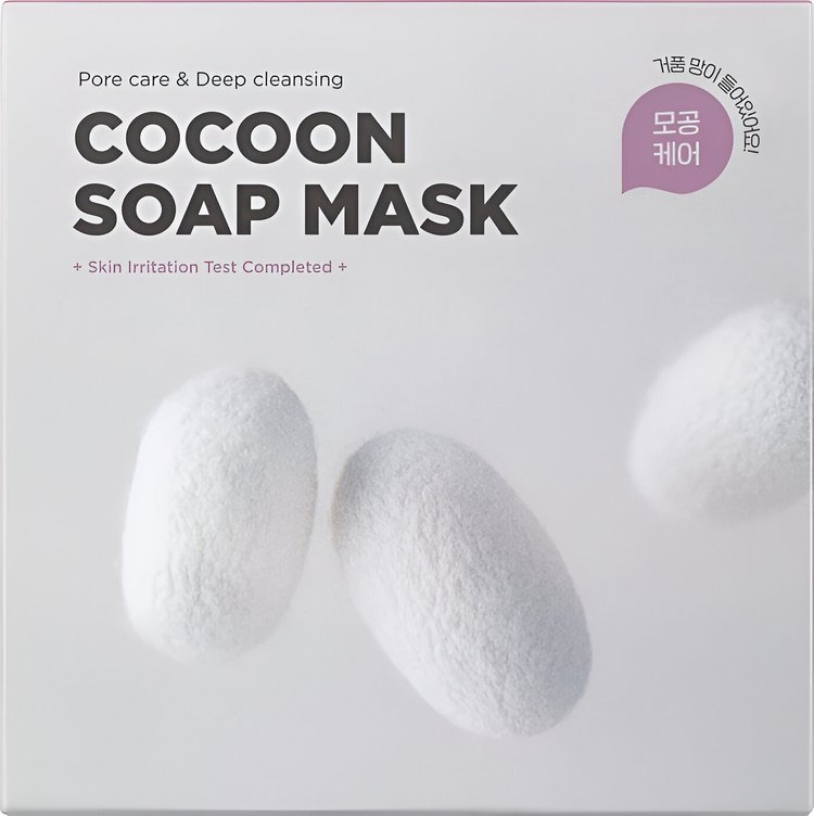 Jabón Facial en Barra Cocoon Soap Mask - Skin1004