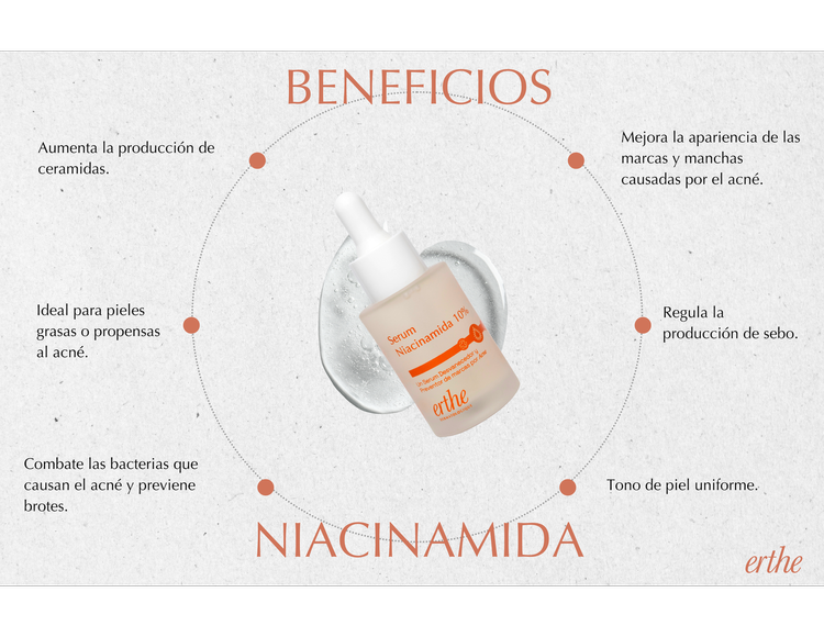 Sérum de Niacinamida 10% - Erthe