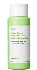 Limpiador Green Tomato Deep Pore Clean Enzyme Powder Wash 50g - Sungboon Editor