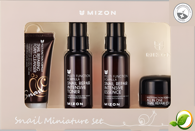 Kit de Viaje Reparación de Caracol 4 Pz - Mizon