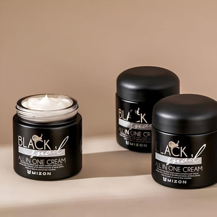 Crema Facial Todo En Uno De Caracol Negro 75 ml - Mizon