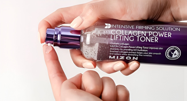 Tónico Collagen Power Lifting Toner 120 ml - Mizon
