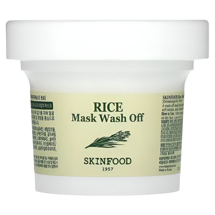 Mascarilla Exfoliante Facial Multiusos de Arroz 120 g - Skinfood