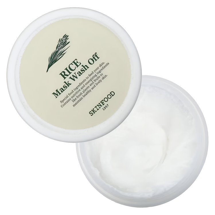 Mascarilla Exfoliante Facial Multiusos de Arroz 120 g - Skinfood