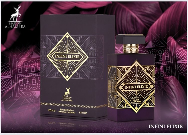 Perfume Árabe Maison Infini Elixir 100 ml - Alhambra