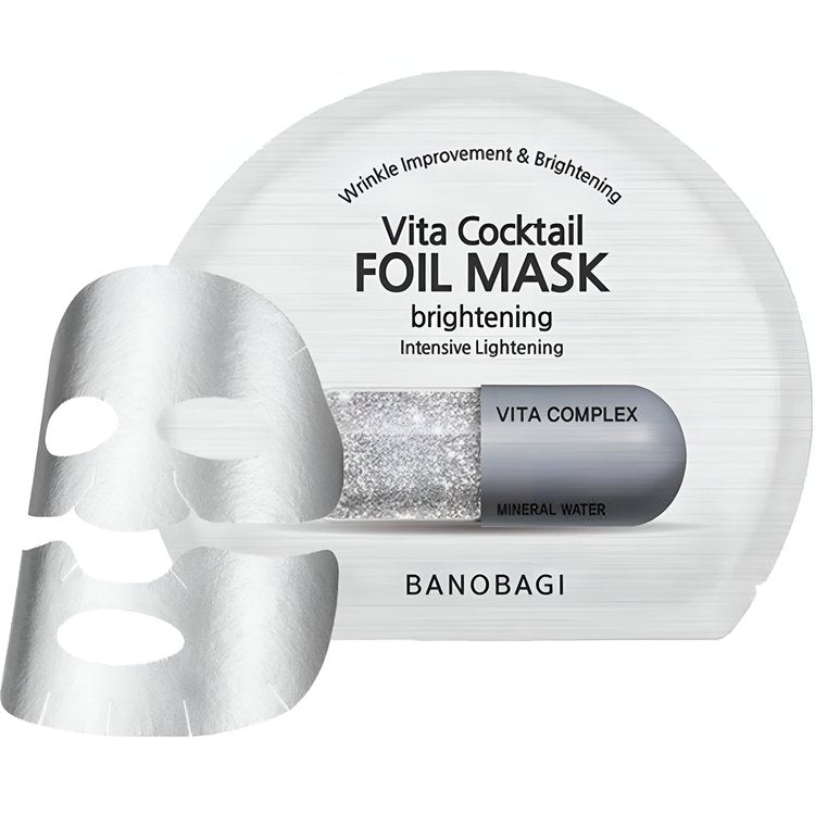 Mascarilla Facial Vita Cocktail Foil Mask Brightening - Banobagi