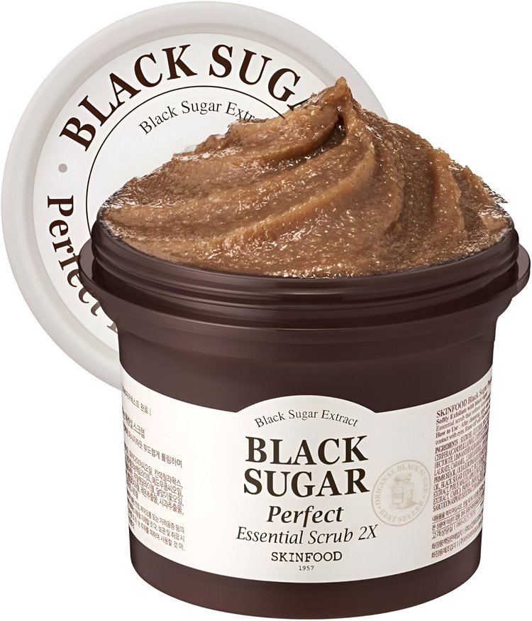 Exfoliante Corporal de Azúcar Negra 2 x 210 g - Skinfood