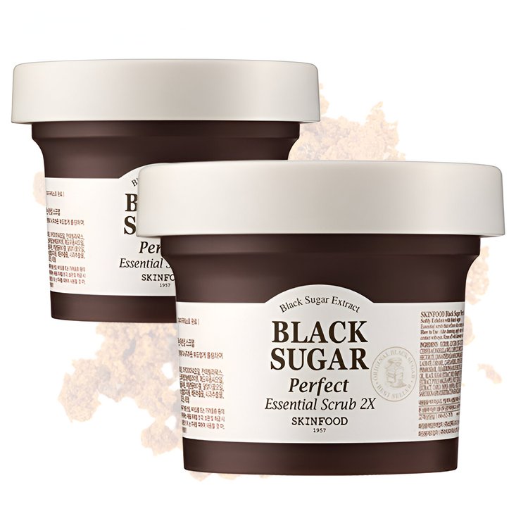 Exfoliante Corporal de Azúcar Negra 2 x 210 g - Skinfood