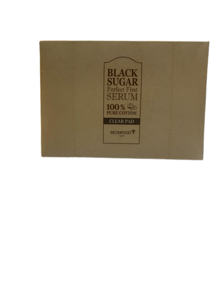 Almohadillas 100 de Algodón con Suero de azúcar Negra 60 pads - Skinfood