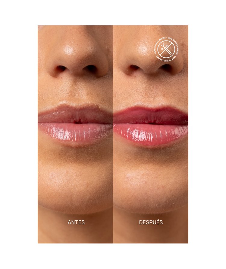 Brillo Labial Hidratante con FPS50 Rose 15 ml - Transparent Lab