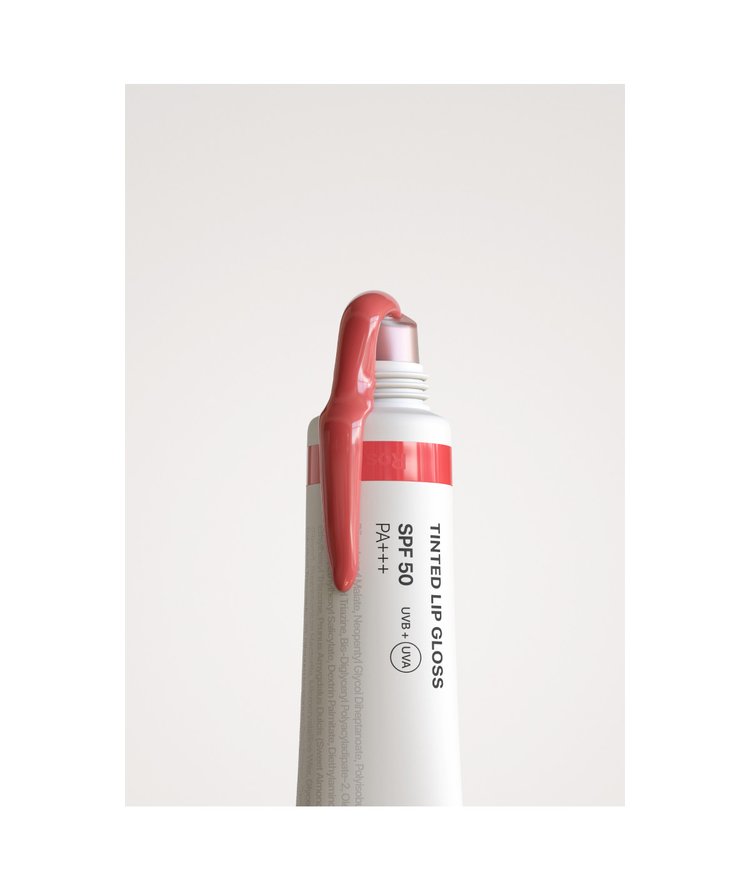 Brillo Labial Hidratante con FPS50 Rose 15 ml - Transparent Lab