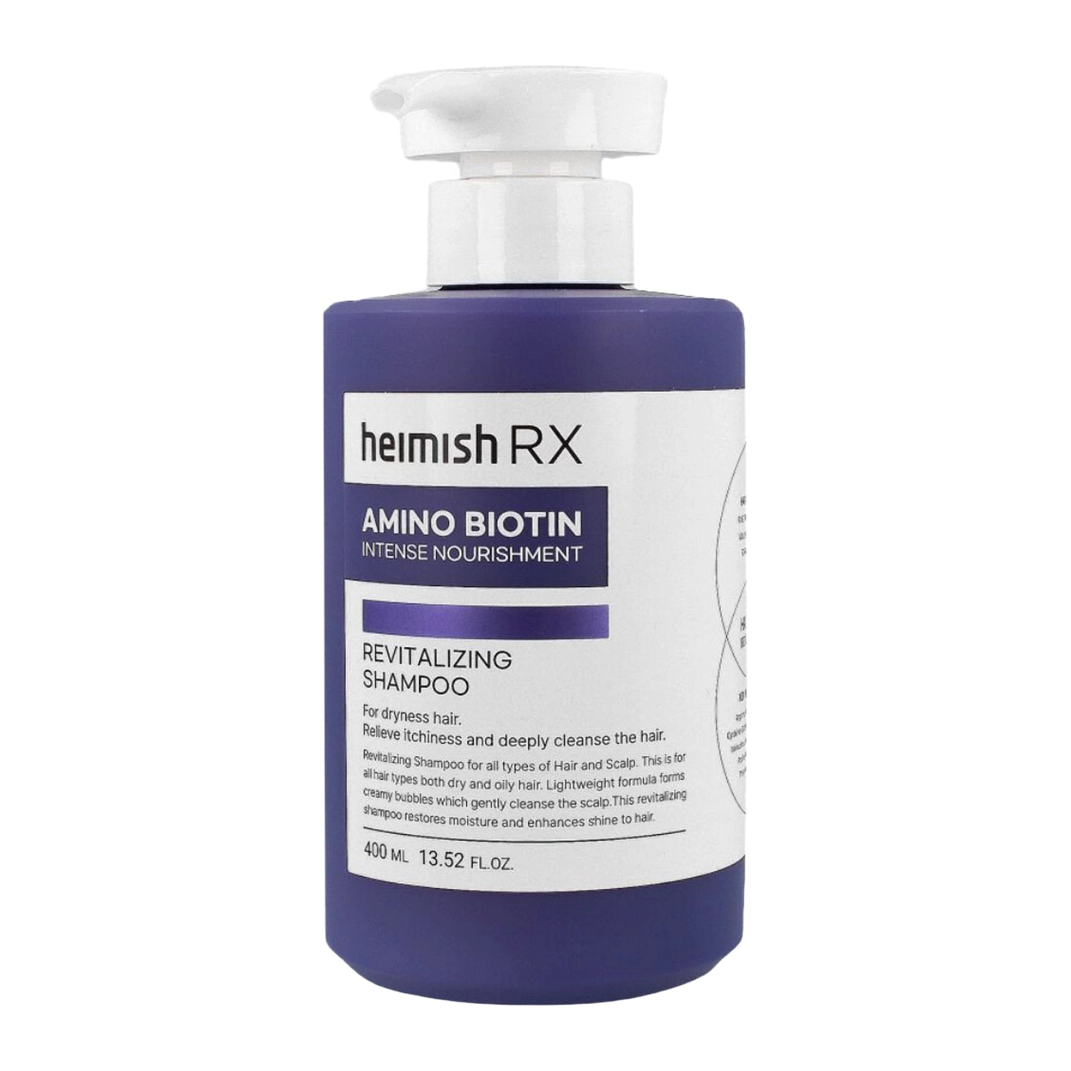 Shampoo RX Amino Biotin Revitalizing - Heimish